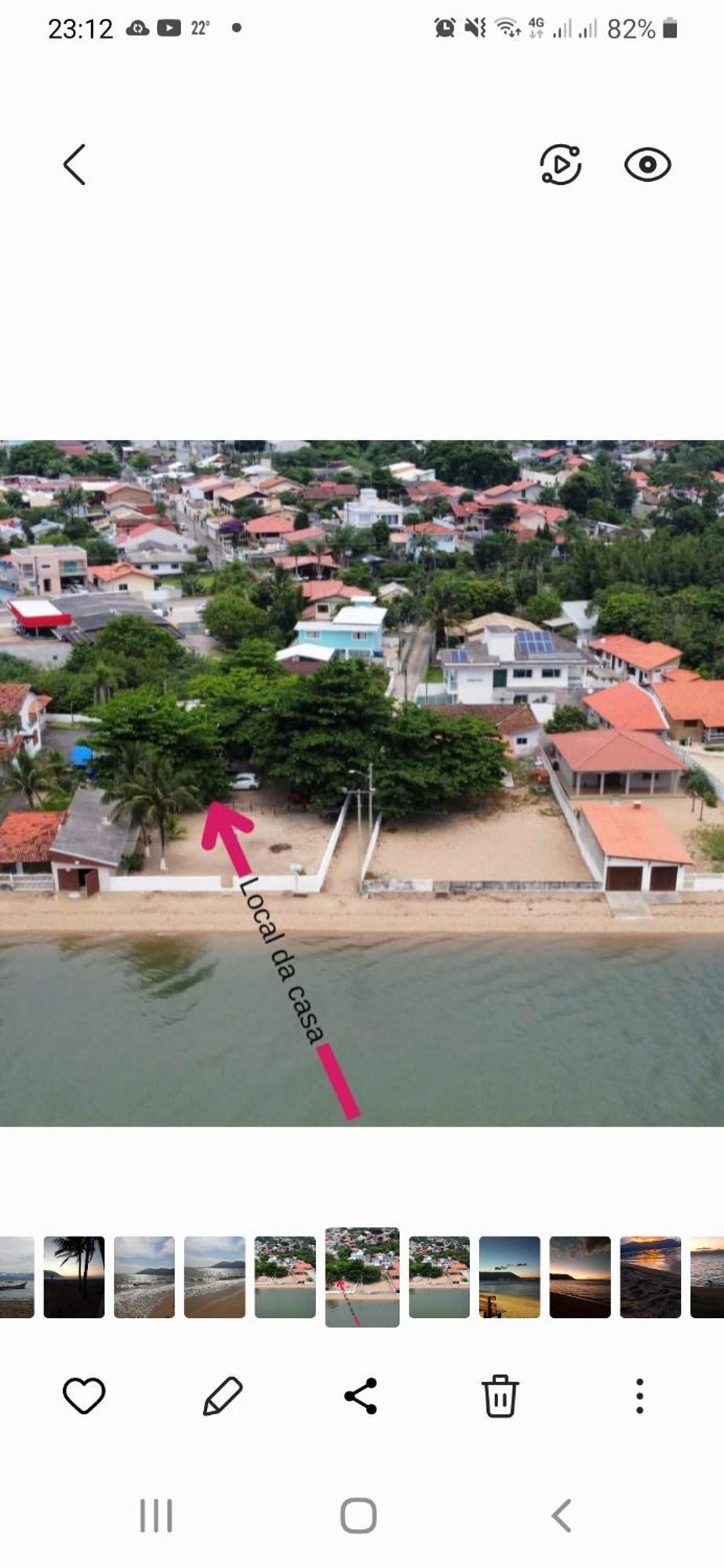 Pe Na Areia, Casa Na Praia De Frente Para O Mar Florianópolis 외부 사진