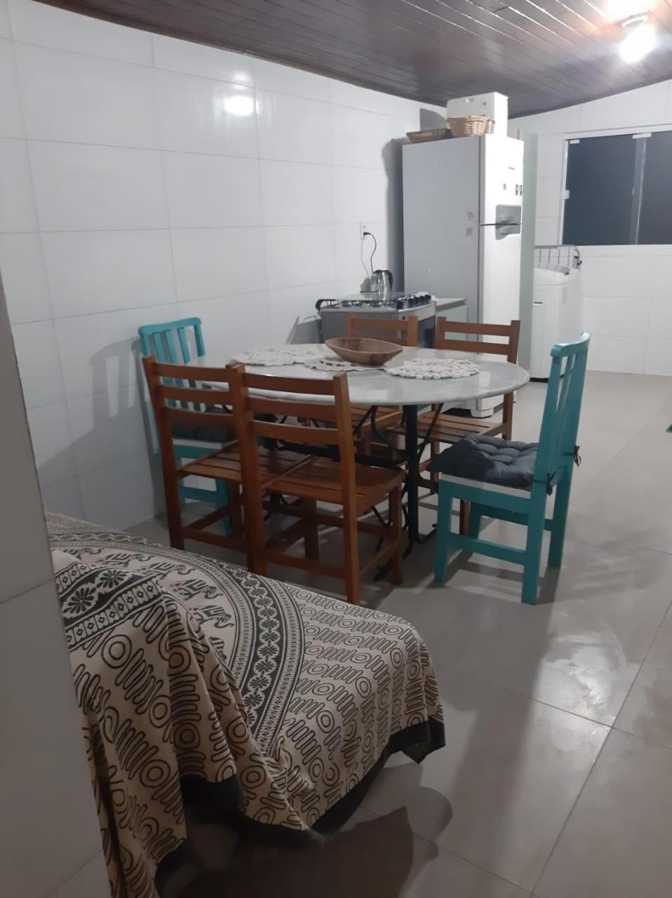 Pe Na Areia, Casa Na Praia De Frente Para O Mar Florianópolis 외부 사진